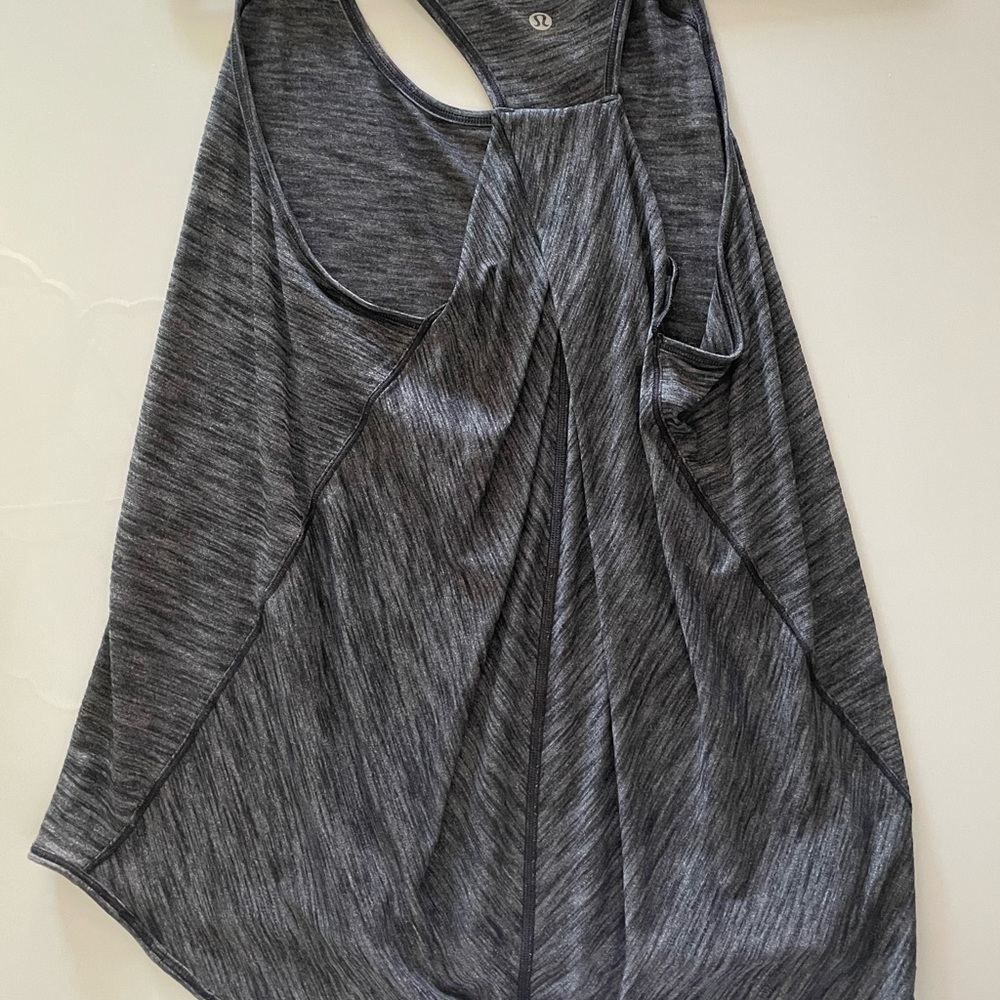 Lululemon Gray Racerback Tank - Picture 5 of 6